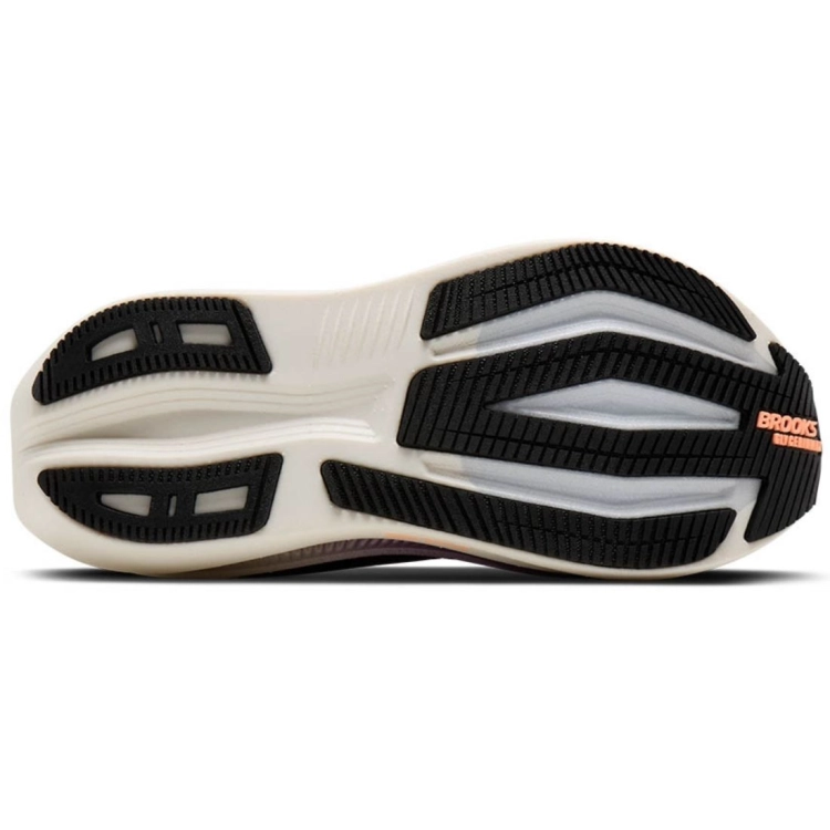 Damskie buty do biegania Brooks Glycerin Max 2 – Black/Peach/Clear