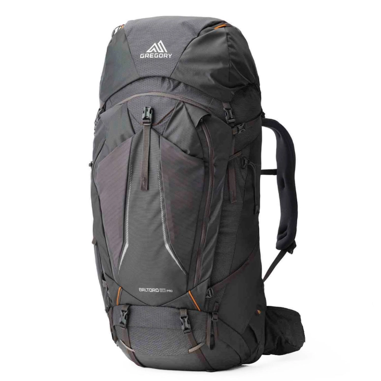 Męski plecak dwukomorowy Gregory Baltoro 85 Pro L - Iron Grey
