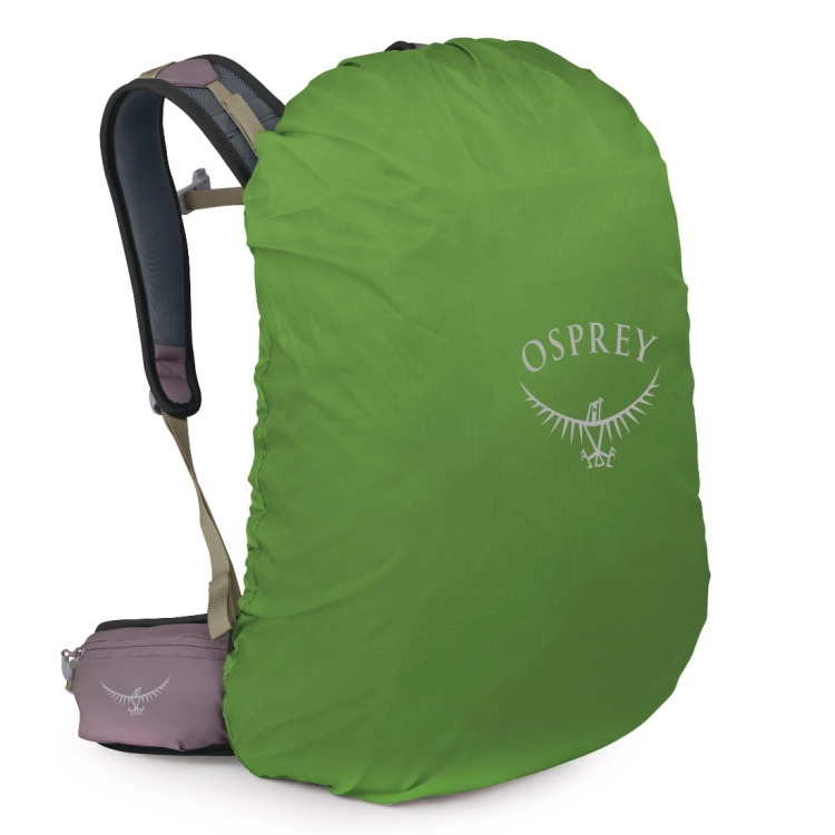 Lekki plecak z wentylacją Osprey Hikelite 32 - Graphite Purple