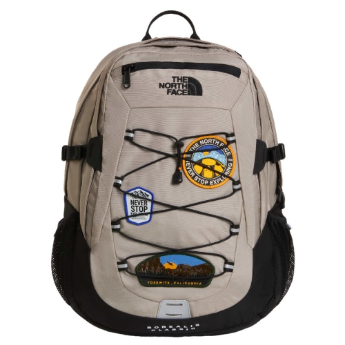 Plecak miejski The North Face Borealis Classic Patch - Stone Slab/TNF Black