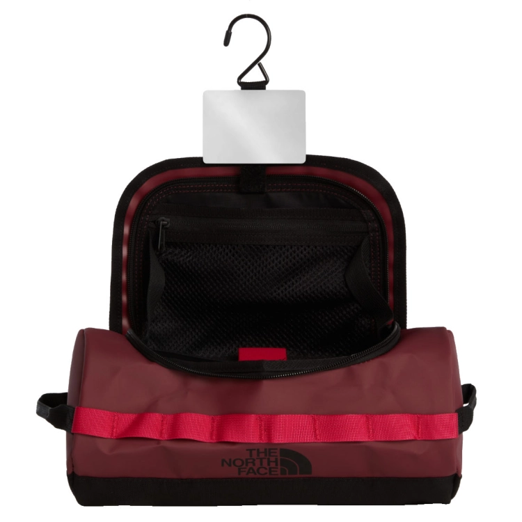 Kosmetyczka The North Face Base Camp Travel Canister L - Burgundy Crush-TNF Black-Lali Guran