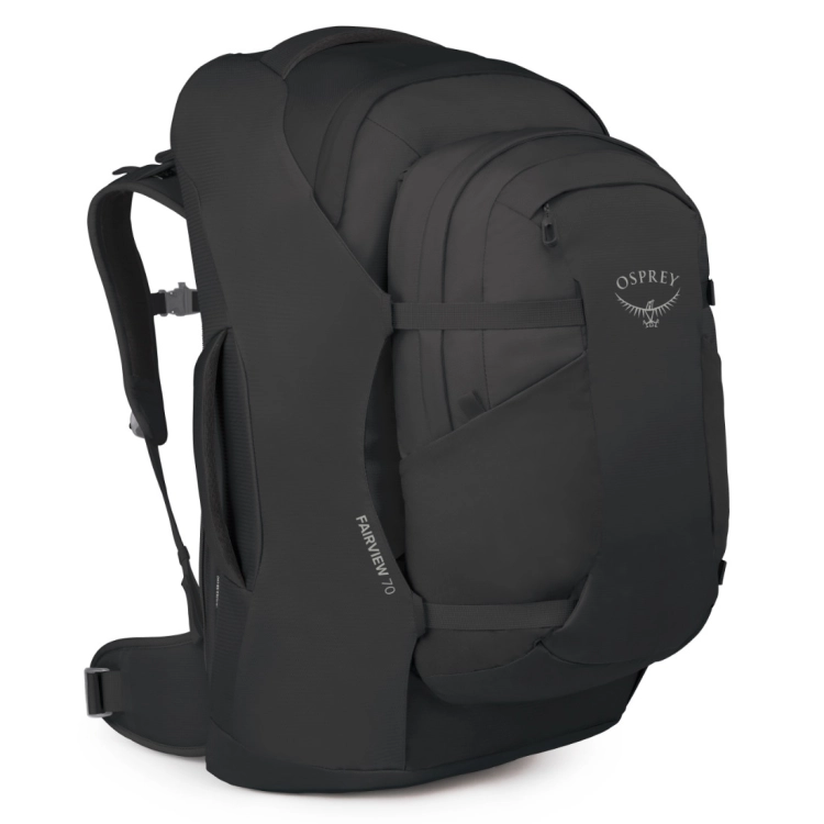Damski plecak podróżny Osprey Fairview 70 - Black