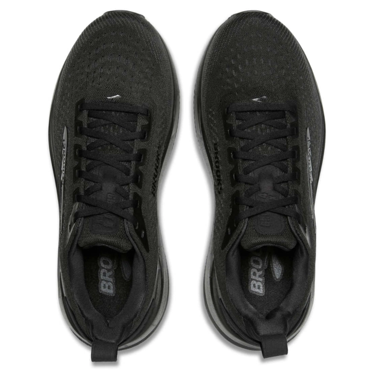 Męskie buty do biegania Brooks Ghost Max 4 – Black/Black/Ebony