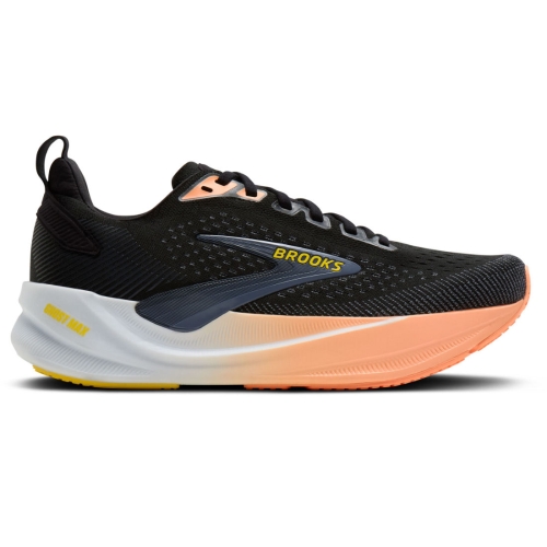 Damskie buty do biegania Brooks Ghost Max 4 – Black/Folkstone/Cyber Peach