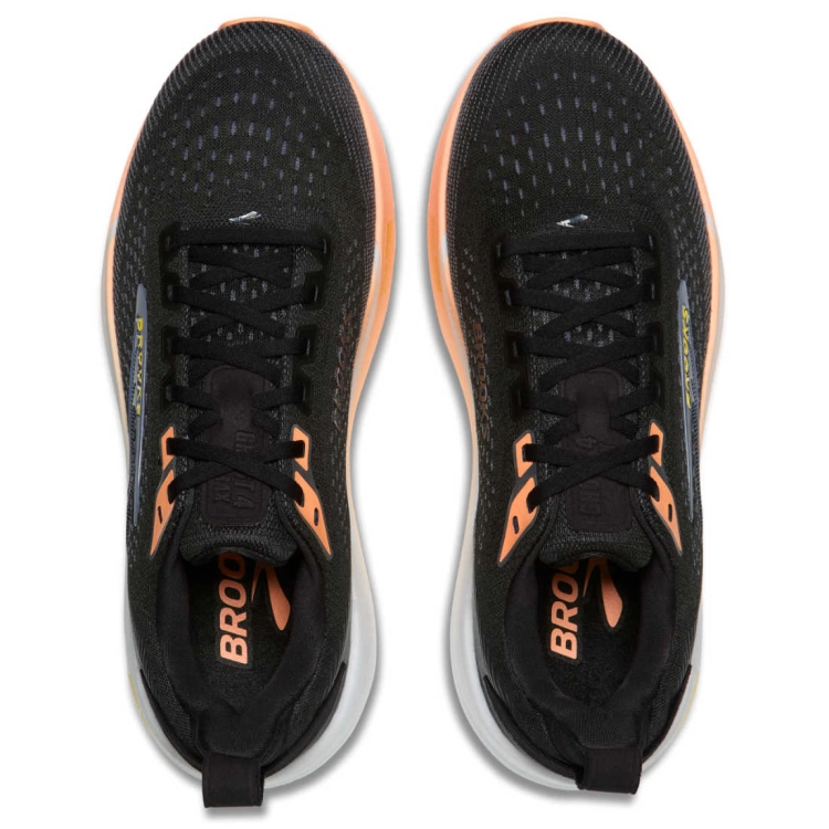 Damskie buty do biegania Brooks Ghost Max 4 – Black/Folkstone/Cyber Peach