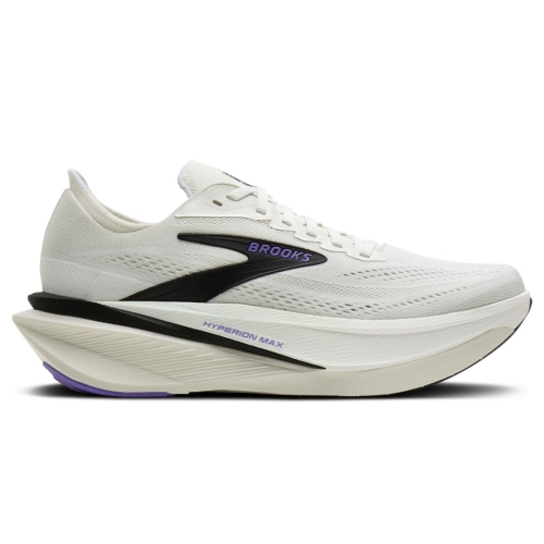 Męskie buty do biegania Brooks Hyperion Max 4 – Grey/Black/Purple Hebe