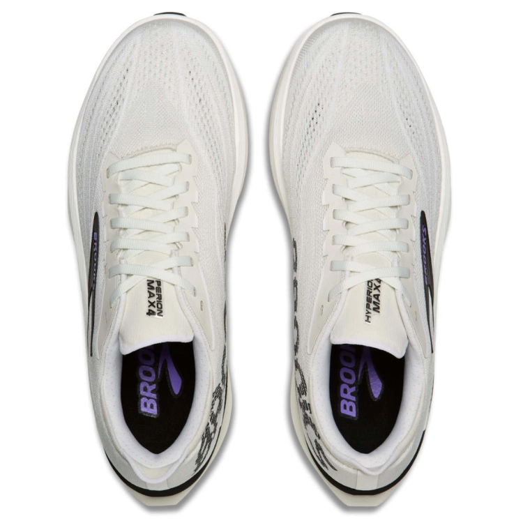 Męskie buty do biegania Brooks Hyperion Max 4 – Grey/Black/Purple Hebe