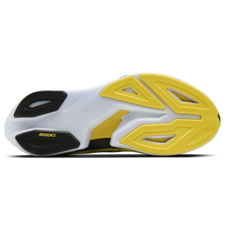 Męskie buty do biegania Brooks Hyperion Max 4 – White/Cyber Yellow/Black