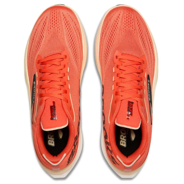 Męskie buty do biegania Brooks Hyperion Max 4 – Tigerlily/Wood Ash/Black