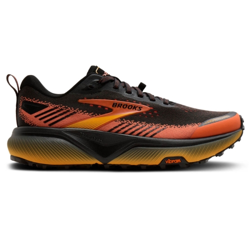 Męskie buty do biegania Brooks Cascadia 20 – Black/Tigerlily/Orange