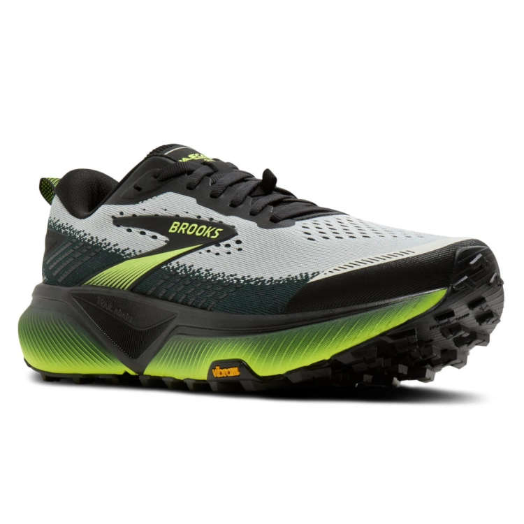 Męskie buty do biegania Brooks Cascadia 20 – Grey/Black/Nightlife
