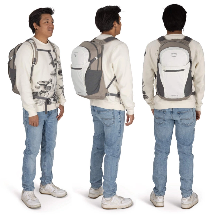 Uniwersalny plecak Osprey Daylite Plus – Mystery White Multi