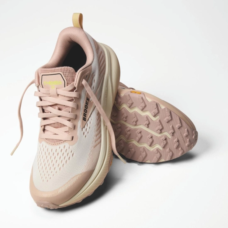 Damskie buty do biegania Brooks Cascadia 20 – Artic wolf/Rose/Nighhtlife