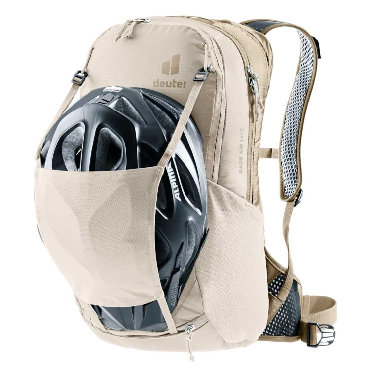 Lekki plecak rowerowy Deuter Race Air 14+3 - Alu-Greystone