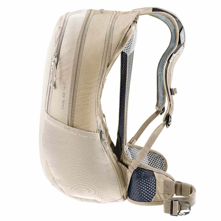 Lekki plecak rowerowy Deuter Race Air 14+3 - Alu-Greystone