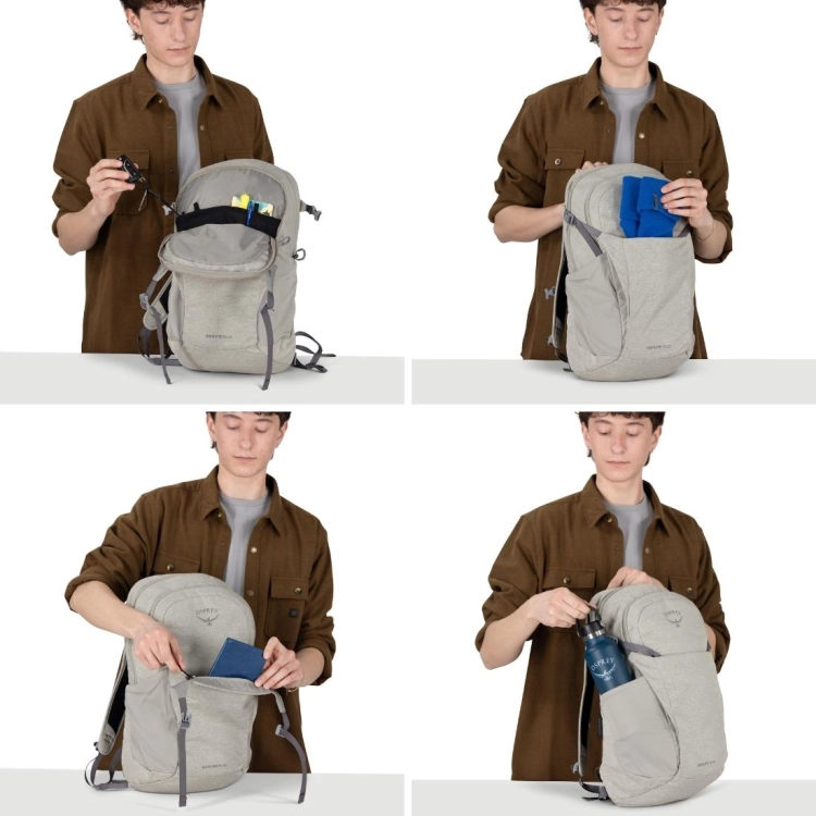 Uniwersalny plecak Osprey Daylite Plus Driftshade – Truffle Brown