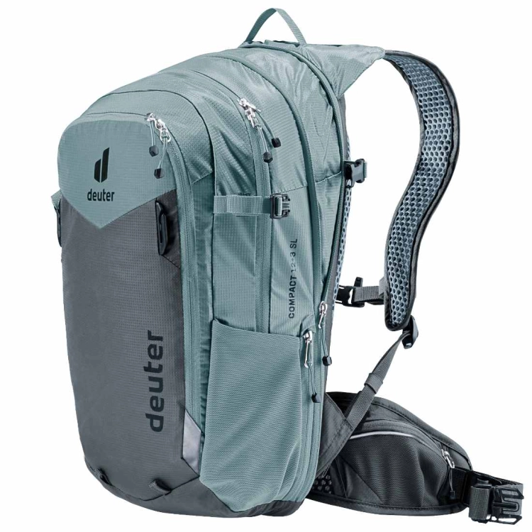 Damski plecak rowerowy Deuter Compact 12+3 SL - Graphite-Shale