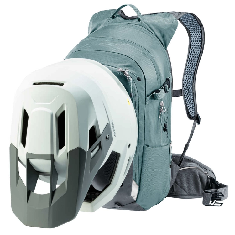 Damski plecak rowerowy Deuter Compact 12+3 SL - Graphite-Shale