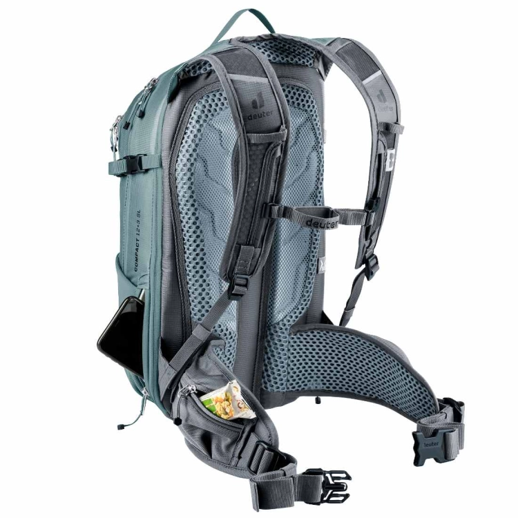 Damski plecak rowerowy Deuter Compact 12+3 SL - Graphite-Shale