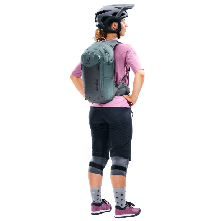 Damski plecak rowerowy Deuter Compact 12+3 SL - Graphite-Shale