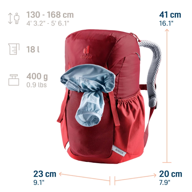 Plecak dla dzieci Deuter Junior - Masala-Cherry