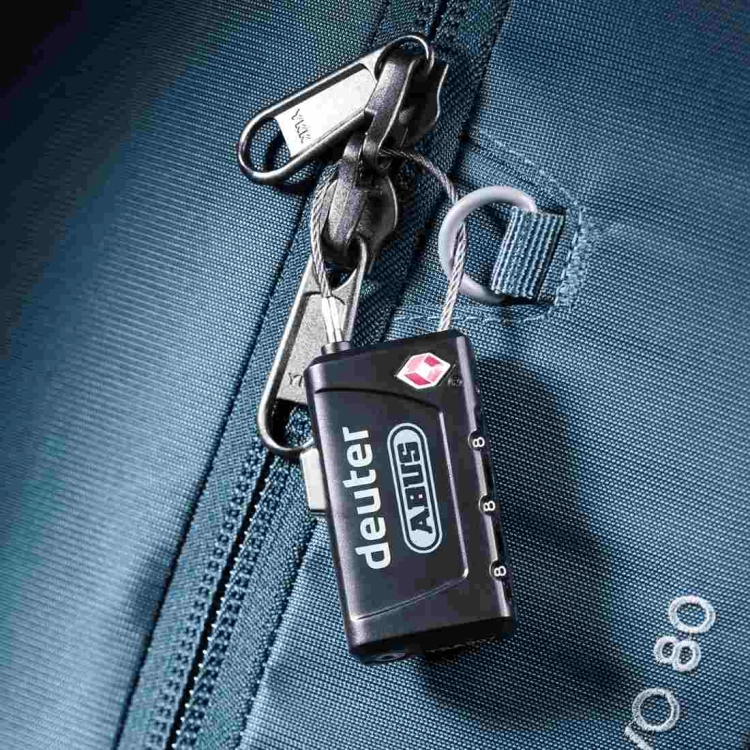 Kłódka bagażowa Deuter TSA Cable Lock