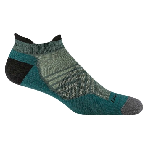 Skarpety Darn Tough Men's Run No Show Tab Cushioned Ultra-Lightweight Running Sock – Teal