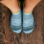Skarpety Darn Tough Women's Run No Show Tab Cushioned Ultra-Lightweight Running Sock – Teal