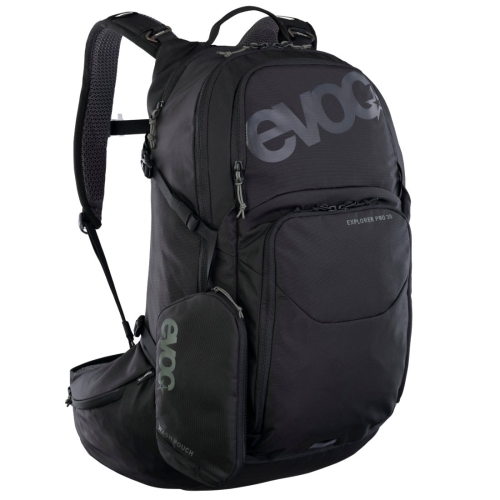 Duży plecak rowerowy Evoc Explorer PRO 30 - Black