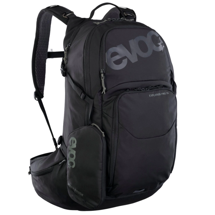 Duży plecak rowerowy Evoc Explorer PRO 30 - Black
