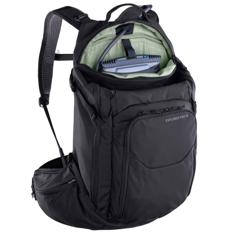Duży plecak rowerowy Evoc Explorer PRO 30 - Black