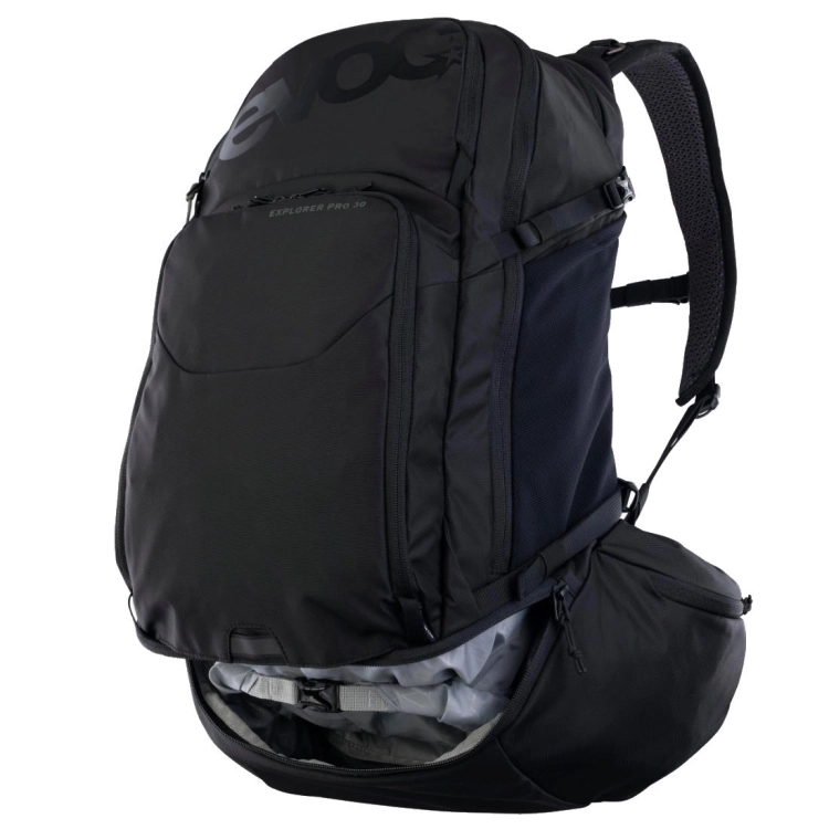 Duży plecak rowerowy Evoc Explorer PRO 30 - Black