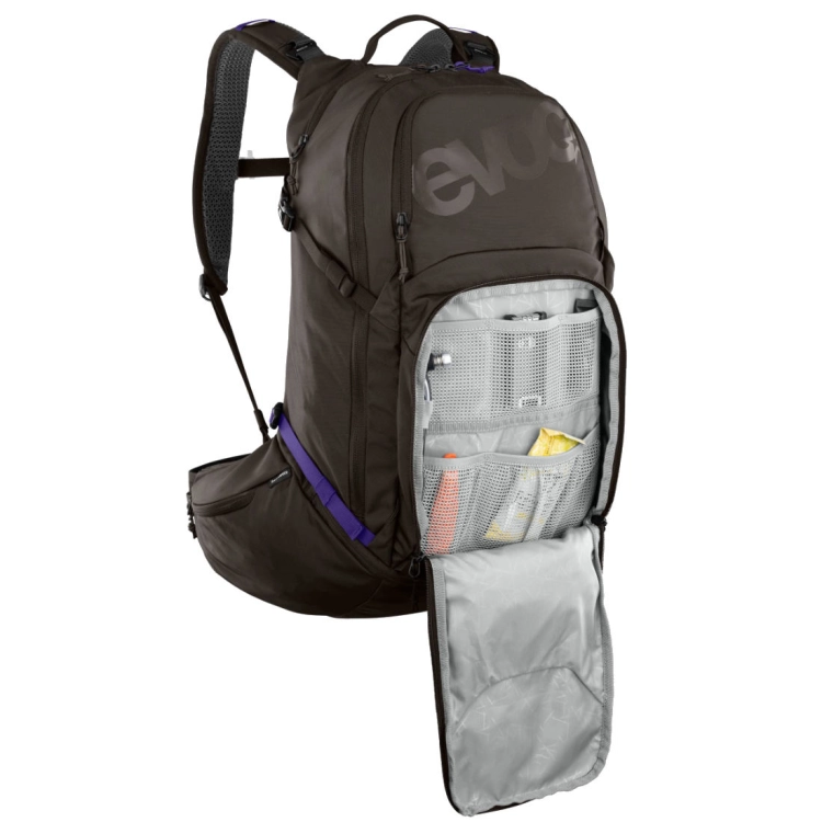Duży plecak rowerowy Evoc Explorer PRO 30 - Coffee