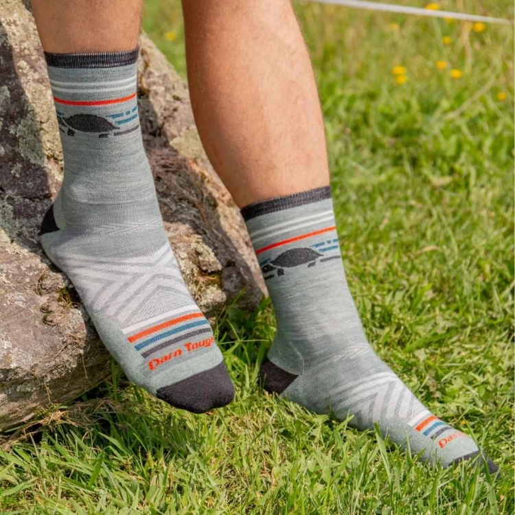 Skarpety Darn Tough Men's Pacer Micro Crew Ultra-Lightweight Running Sock – Seafoam