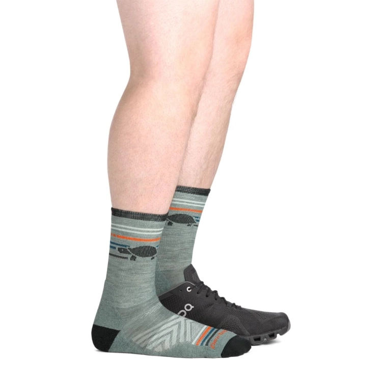 Skarpety Darn Tough Men's Pacer Micro Crew Ultra-Lightweight Running Sock – Seafoam