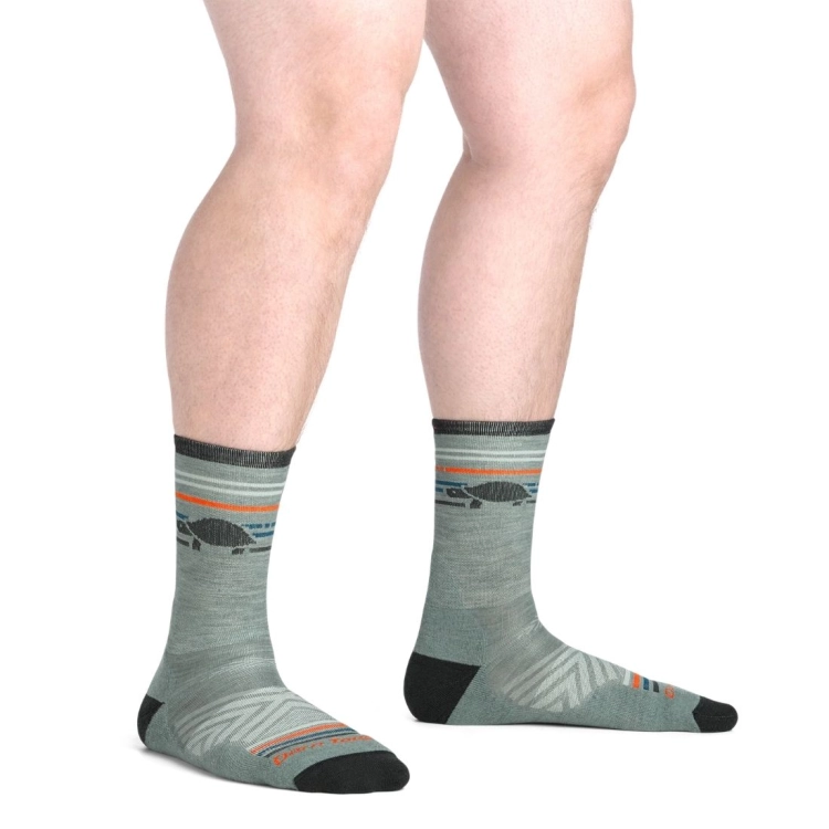 Skarpety Darn Tough Men's Pacer Micro Crew Ultra-Lightweight Running Sock – Seafoam