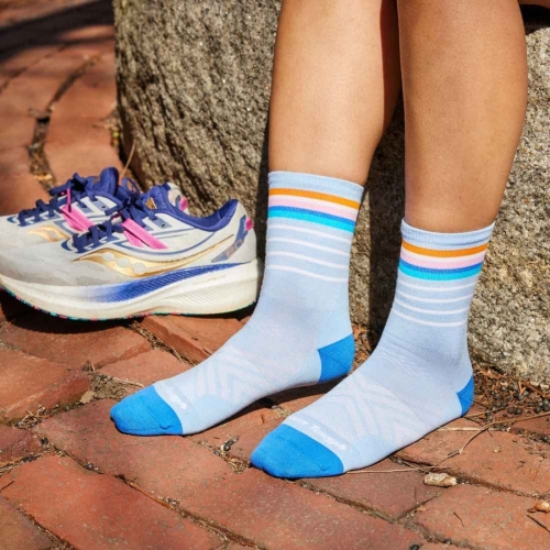 Skarpety Darn Tough Women's Stride Micro Crew Ultra-Lightweight Running Sock – Sky