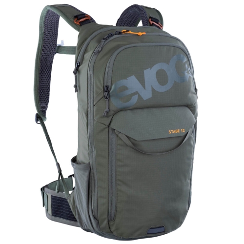 Kompaktowy plecak rowerowy Evoc Stage 12 - Dark Olive