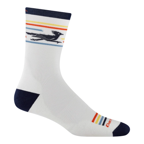 Skarpety Darn Tough Men's Frontrunner Micro Crew Ultra-Lightweight Running Socks – White