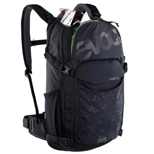 Plecak rowerowy Evoc Stage 18 - Black