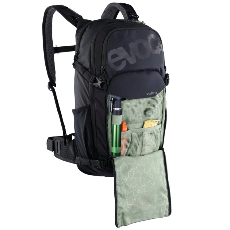 Plecak rowerowy Evoc Stage 18 - Black