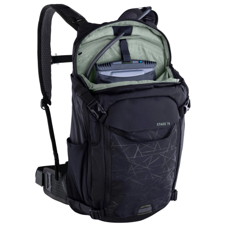 Plecak rowerowy Evoc Stage 18 - Black
