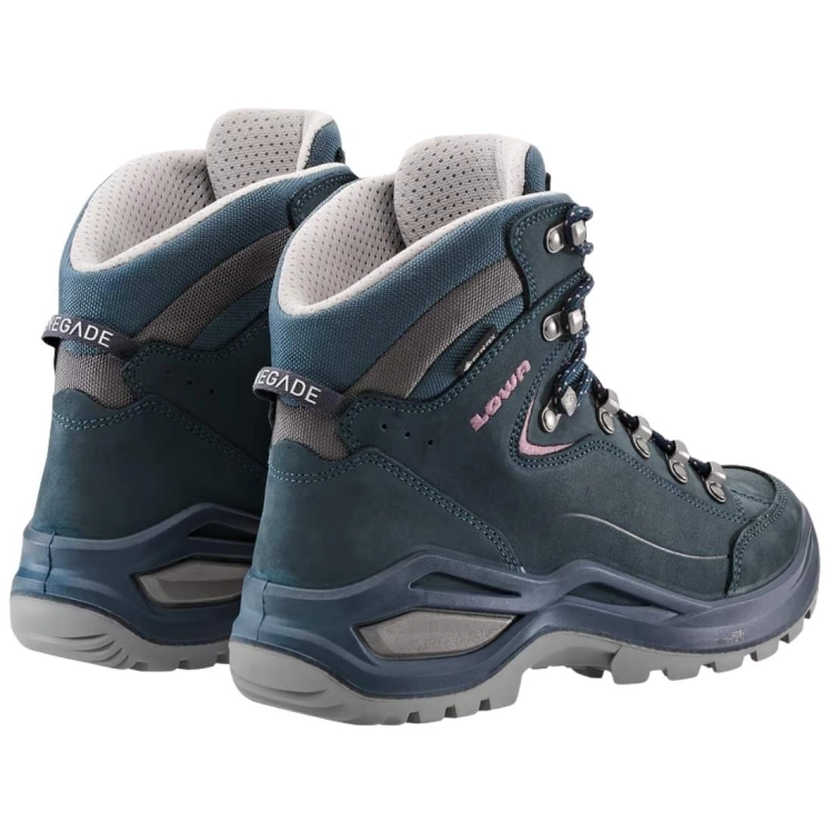 Damskie buty trekkingowe Lowa Renegade EVO GTX MID Ws – Steelblue/Oldrose