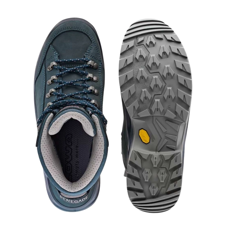 Damskie buty trekkingowe Lowa Renegade EVO GTX MID Ws – Steelblue/Oldrose