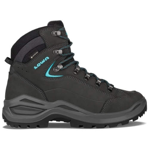 Damskie buty trekkingowe Lowa Renegade EVO GTX MID Ws – Asphalt/Turkis
