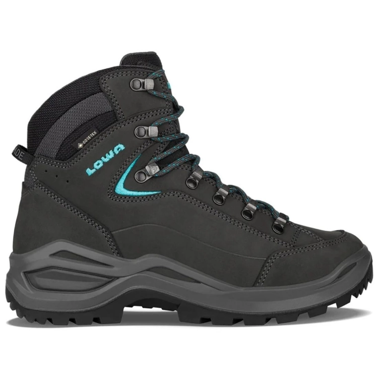 Damskie buty trekkingowe Lowa Renegade EVO GTX MID Ws – Asphalt/Turkis