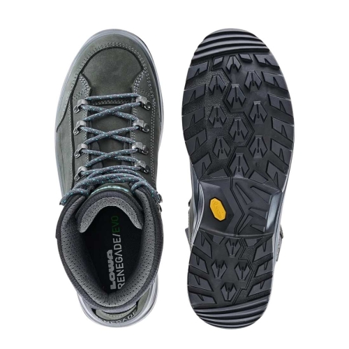 Damskie buty trekkingowe Lowa Renegade EVO GTX MID Ws – Asphalt/Turkis