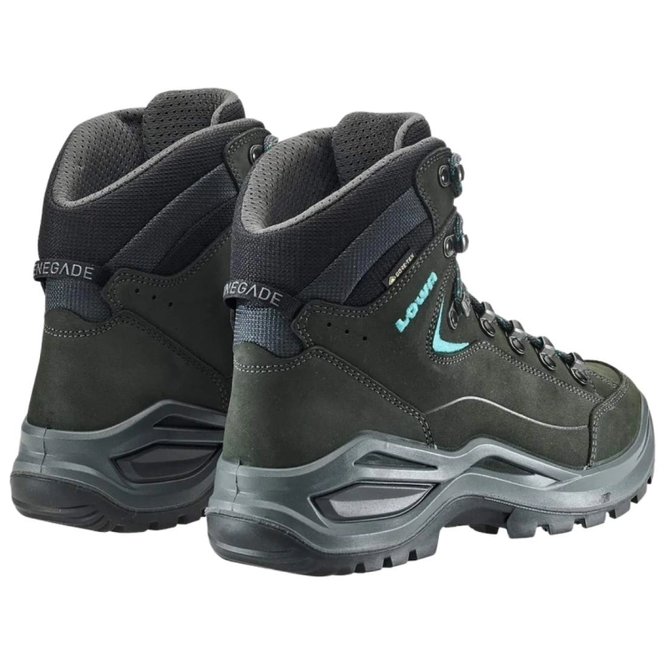 Damskie buty trekkingowe Lowa Renegade EVO GTX MID Ws – Asphalt/Turkis
