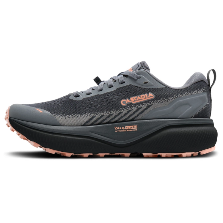Damskie buty do biegania Brooks Cascadia 20 – Grey/Grey/Peach