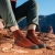Męskie skarpety trekkingowe Darn Tough Men's Hiker Quarter Midweight Hiking Sock – Chestnut